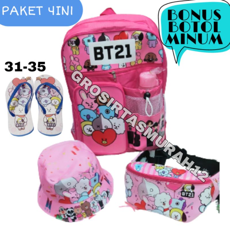 TAS RANSEL ANAK PEREMPUAN BT KPOP KOREA BT