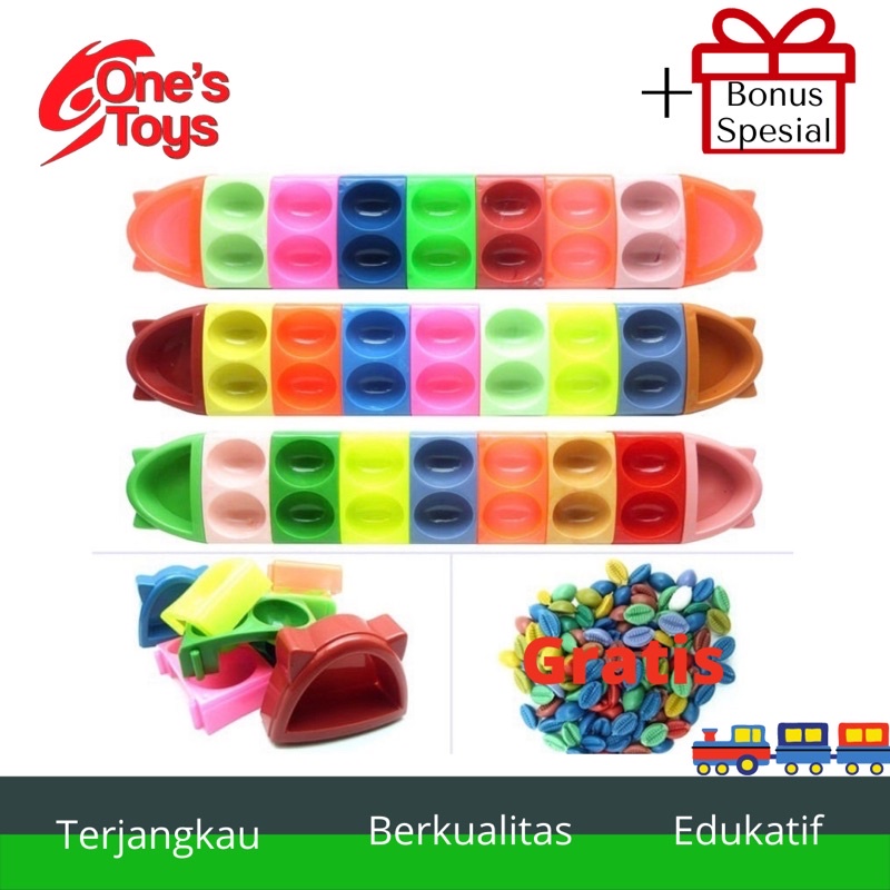 Mainan Congklak Telur / Mainan Edukasi / Mainan Congklak / Mainan Anak - Mainan congklak kekinian