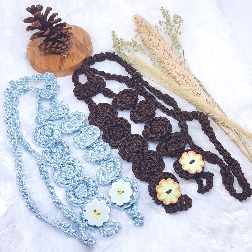 Strap Mask Rajut/Tali Pengait Masker Earloop 2 in 1