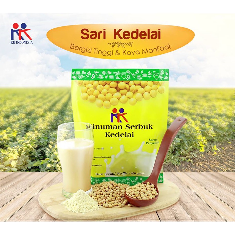 

KK Minuman Serbuk Susu Kacang Kedelai (Soya Bean - Net 400 gr)