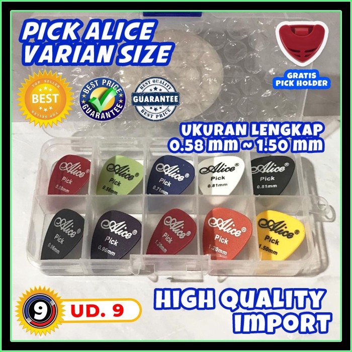 Pick Gitar Pik Gitar Varian Pik Alice