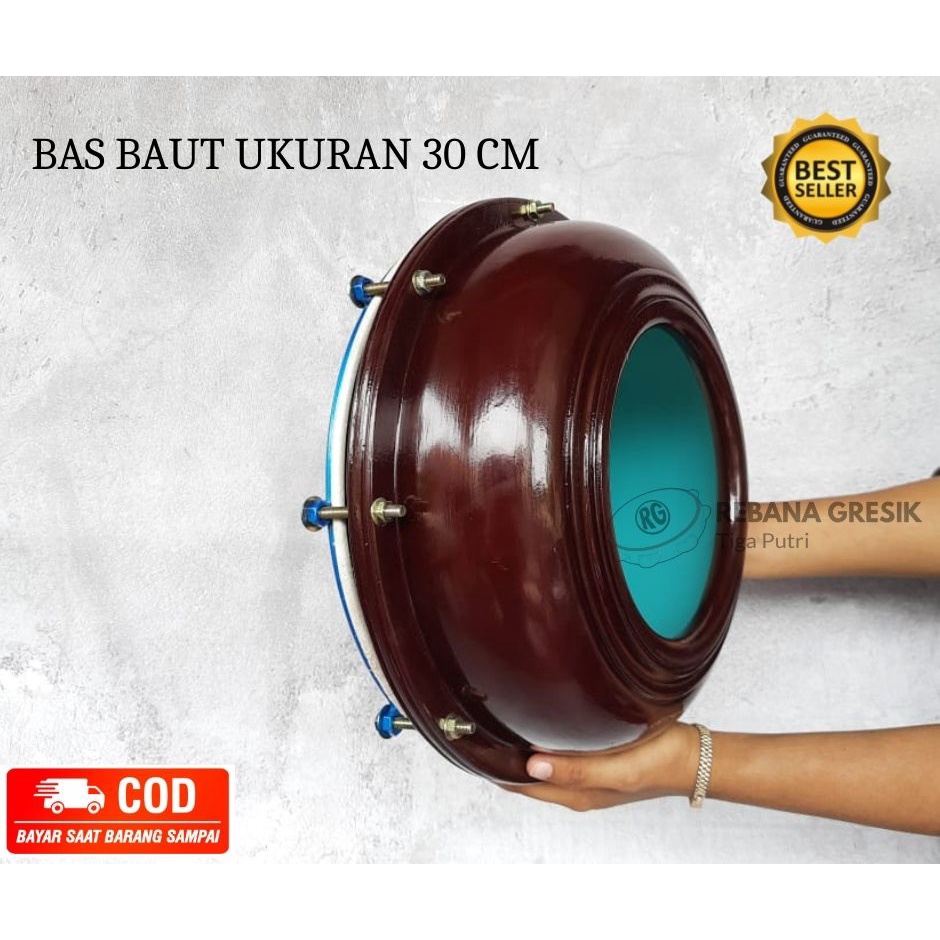 bass hadroh rebana ukuran 30 cm