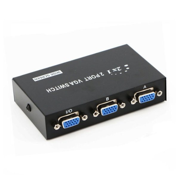 VGA SWITCH 2 PORT SWITCHER VGA 2 PORT {  2 INPUT 1 OUTPUT }