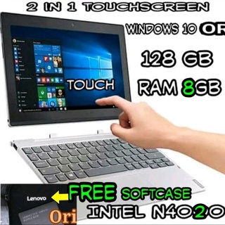 Lenovo D330-10IGL Intel N4020 8GB 128GB 10.1” Windows 10 - Laptop Tablet 2 in 1