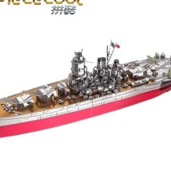 _ 08 3D Metal puzzle Piececool Kapal Perang Yamato / USS Missouri ❆❆