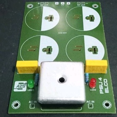 PCB PSU 4 Elco Plus Komponen Power Supply 4 elco plus Dioda Bridge Kiprok 35A Original