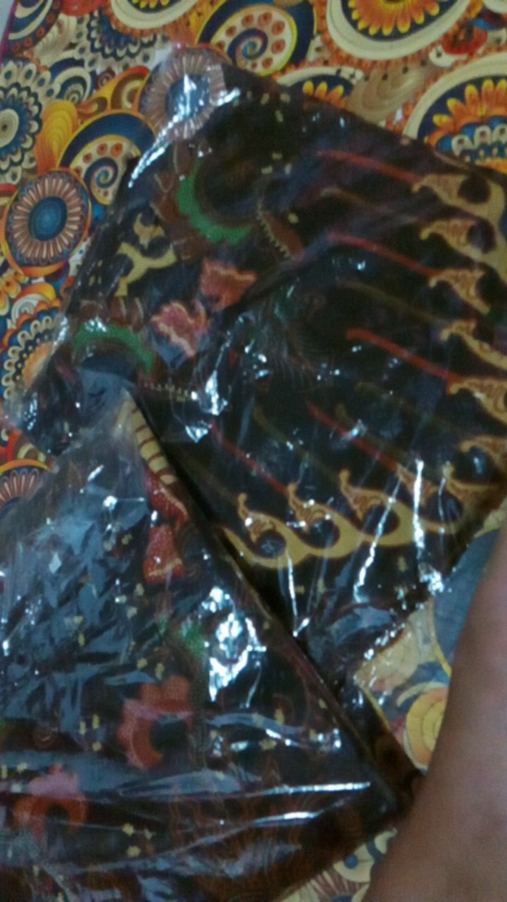 Batik Couple_maora Sania Ruffle Batik Couple Ori Ndoro Jowi Dnt Garansi Termurah