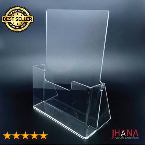 

Acrylic TB35 Tempat Brosur Akrilik ukuran A4