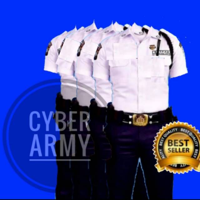 STELAN PDH SATPAM SECURITY + ATRIBUT