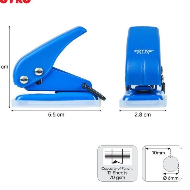 

JHVO Pembolong pelubang satu lubang one hole punch yjvu318