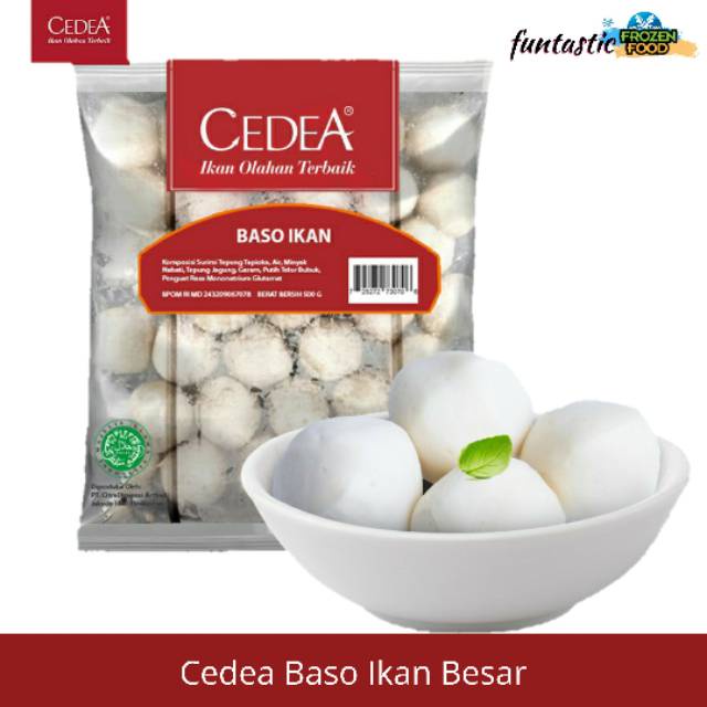 Jual Cedea Baso Ikan Besar 500gr Shopee Indonesia