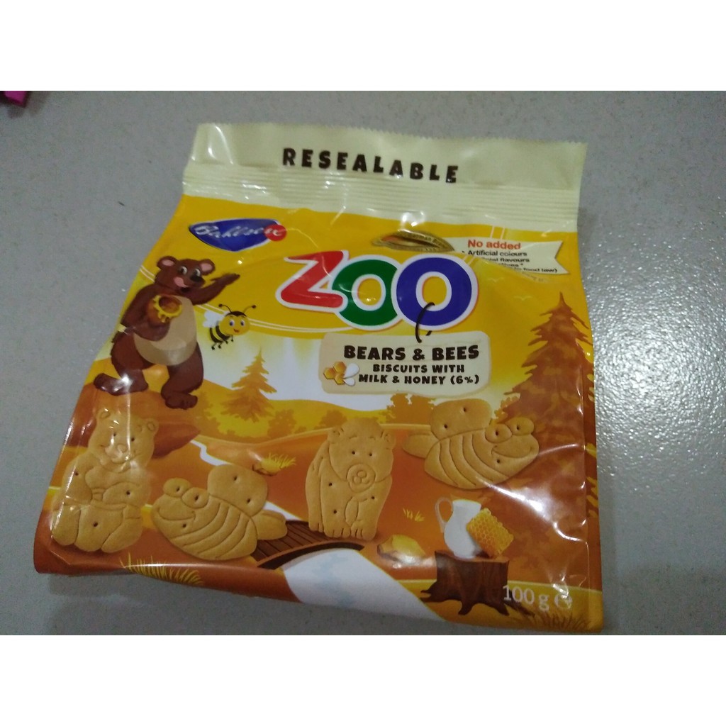 

ZOO BEARS AND BEES BISCUITS