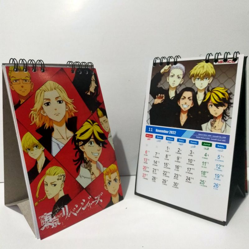 

Kalender anime 2025 tokyo revengers/kalender meja/kalender duduk