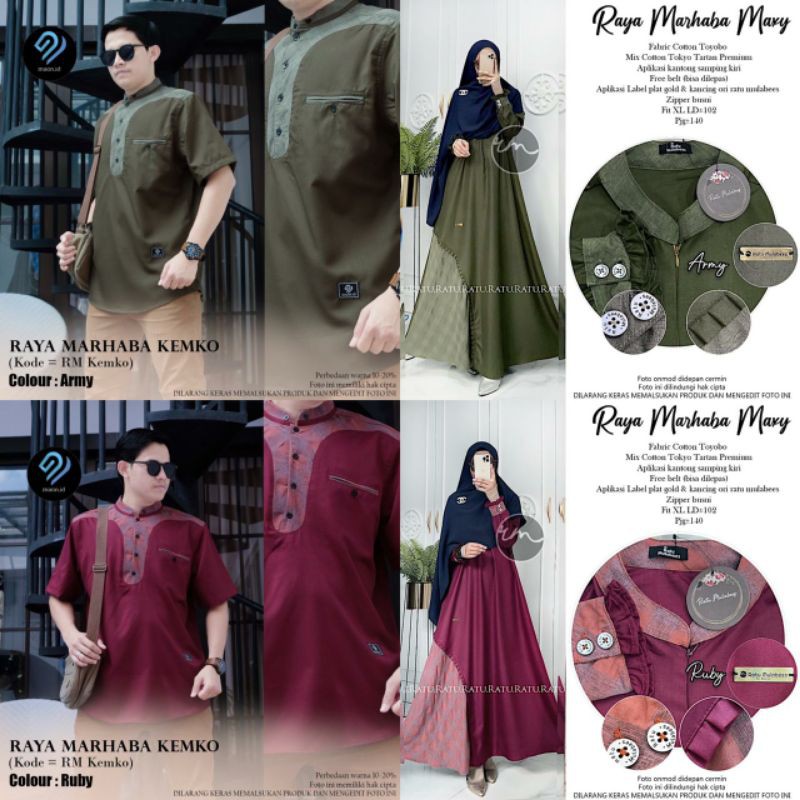 RAYA MARHABA MAXY GAMIS DRESS ORI BY RATU MULABEES