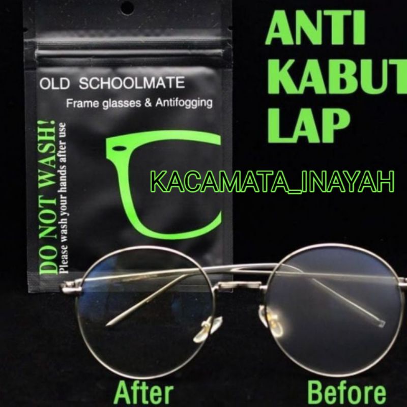 LAP KACAMATA ANTI FOGGING ANTI EMBUN | LAP ANTI EMBUN | KAIN LAP KACAMATA