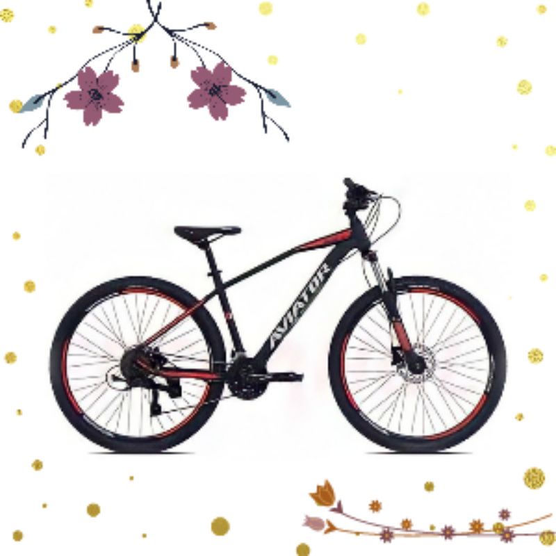 Mtb aviator 27,5 VT 2692 Black-red