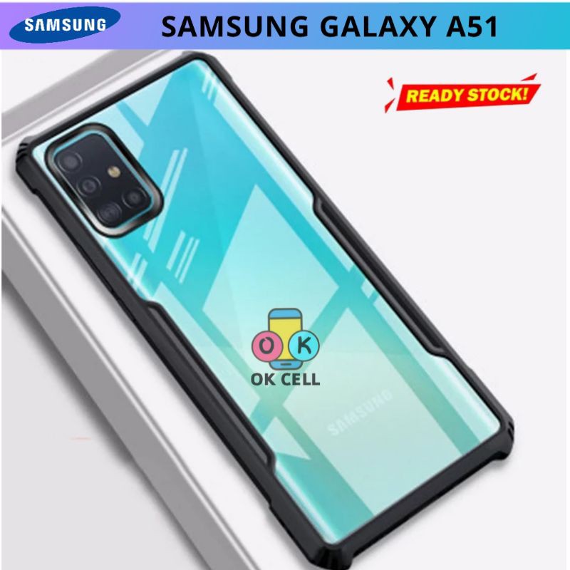 Case Samsung Galaxy Softcase Bumper Armor - Casing Samsung A51 Silicon TPU Anti Shock Proof Premium