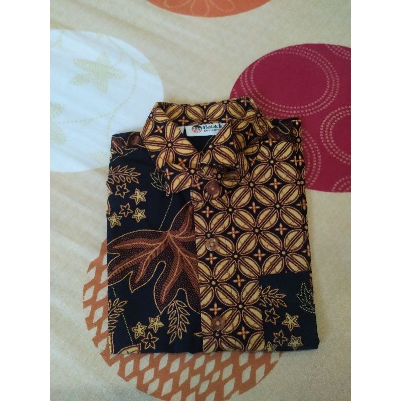 Preloved Batik keris anak laki-laki size 1-2th