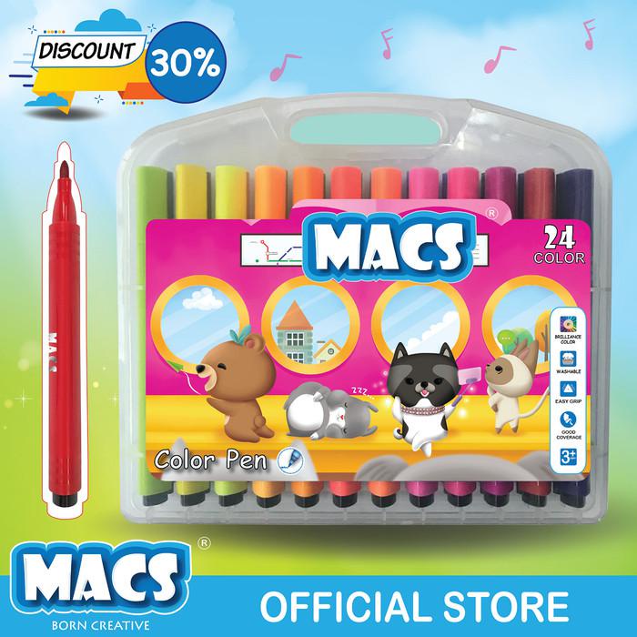 

COLOR PEN 24 WARNA MARKER SPIDOL