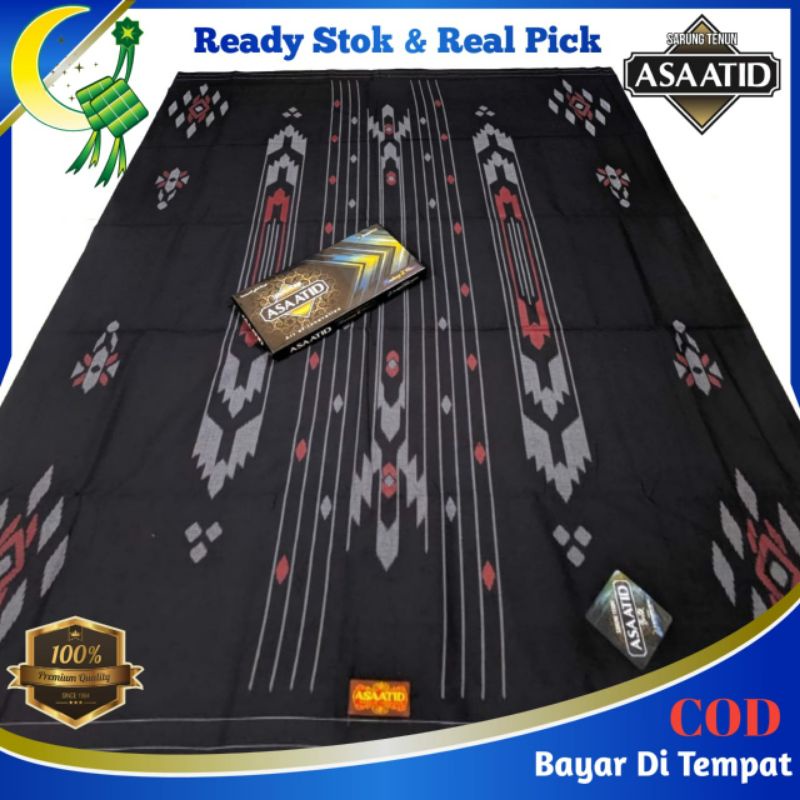 sarung asaatid motif bhs/sarung pria dewasa/sarung santri cowo motif bhs