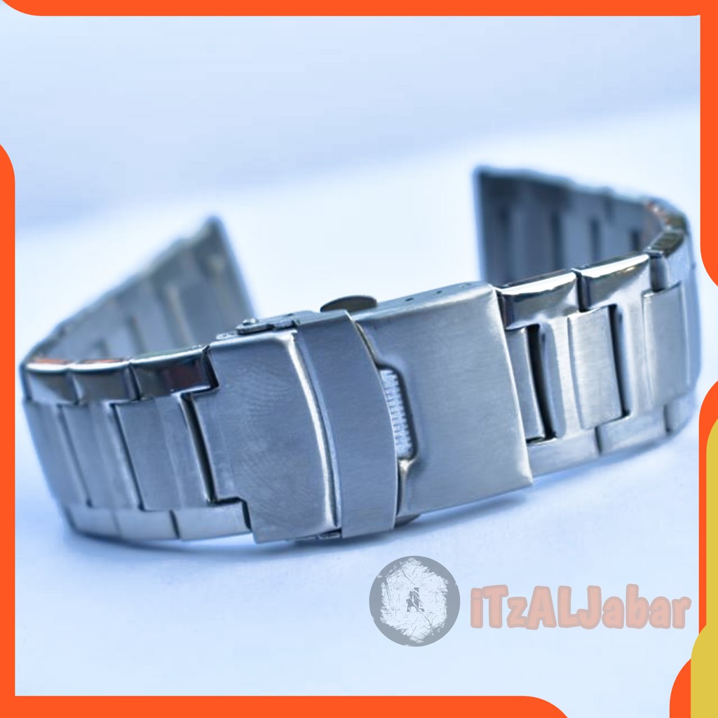 Tali jam tangan Rantai 22 mm Stainless steel soild strap Tali jam Rantai Universal