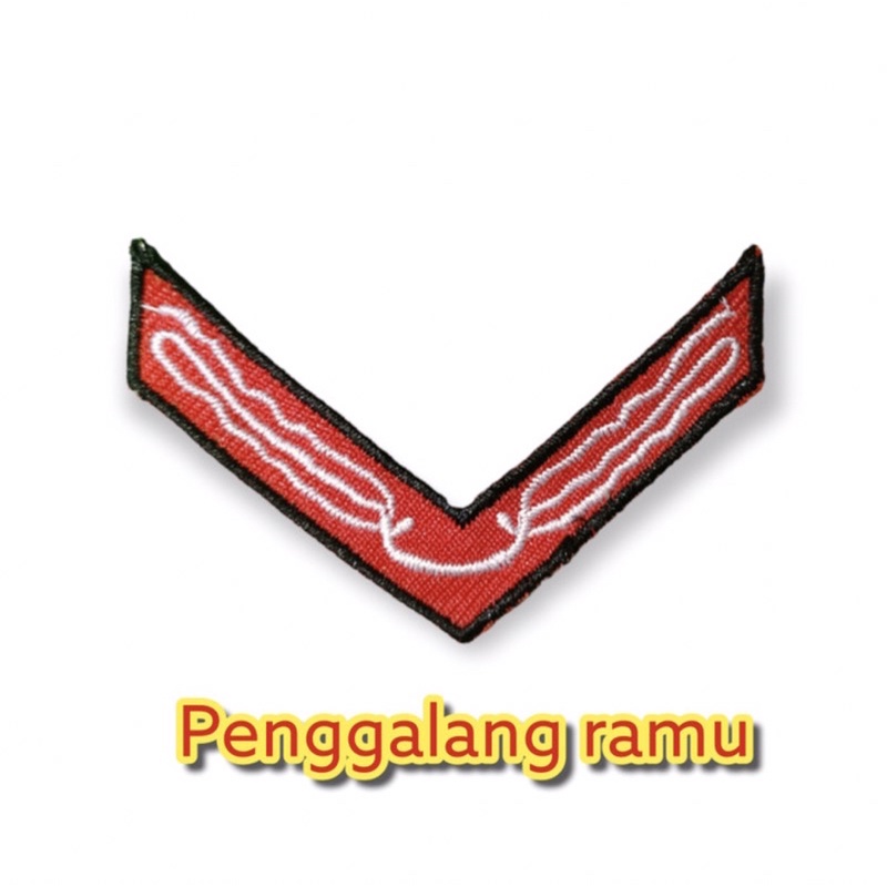 Badge Bet TKU Tanda Kecakapan umum Pramuka Ramu Rakit Terap