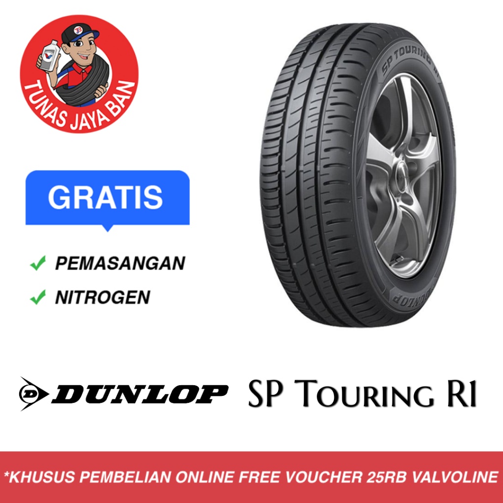 Ban Avanza Veloz Mobilio Ertiga Livina Freed Xpander Dunlop SP R1 185/65 R15 Toko Surabaya