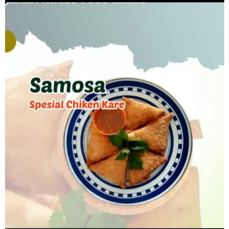 

Samosa special chicken curry