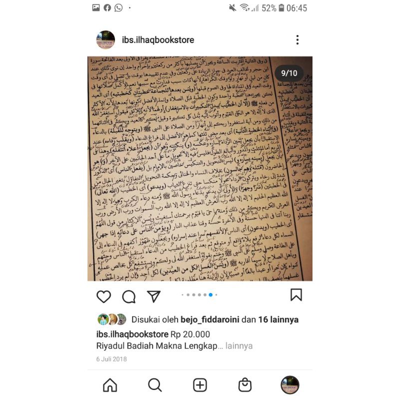 Riyadul badiah makna pesantren lengkap