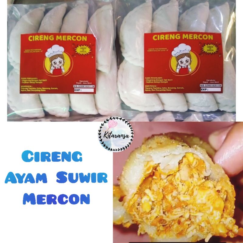Cireng Ayam Suwir Mercon/Cireng Mercon/Cireng