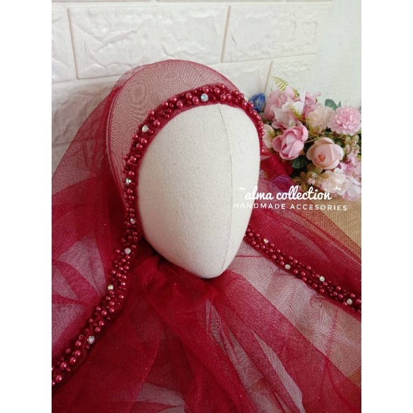 Veil/slayer pengantin by alma collection/vanez