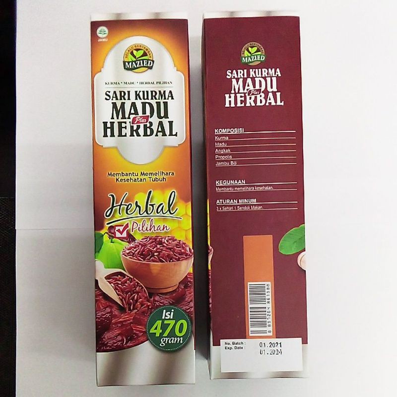 

Sari kurma plus Herbal 470 gr