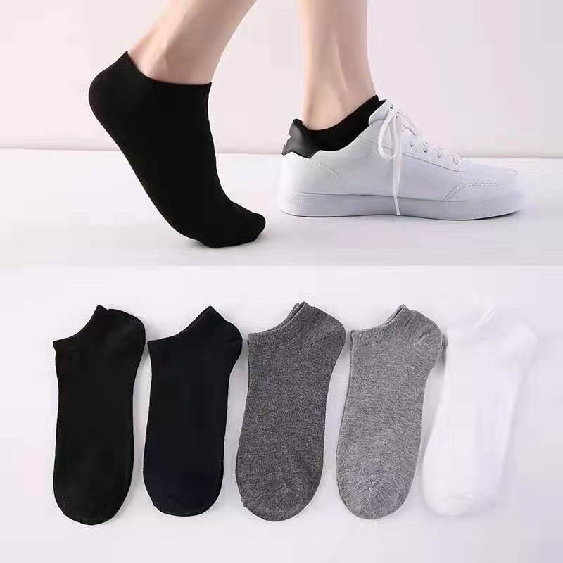 Kaos Kaki Polos Pria Wanita / Kaos kaki Semata Kaki/ Kaos kaki Pendek