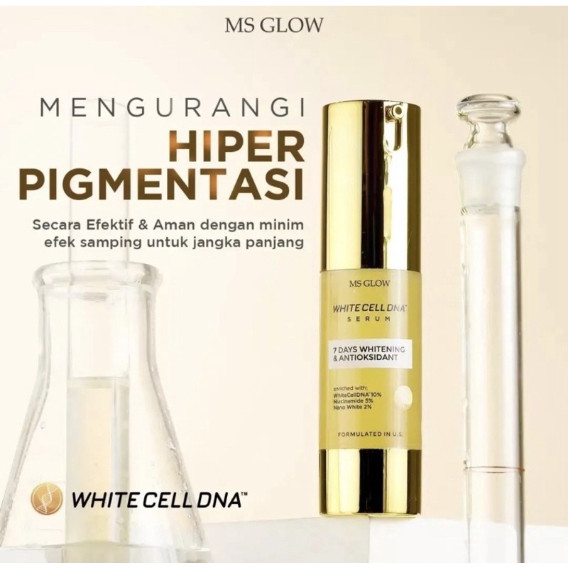 Serum White cell dna Ms Glow / Serum gold ms glow / Serum Luminous