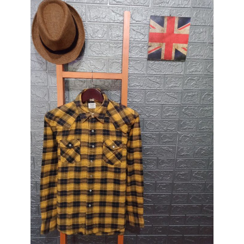 BLACK NUMBER AUTHENTIC VINTAGE FLANNEL SHIRT