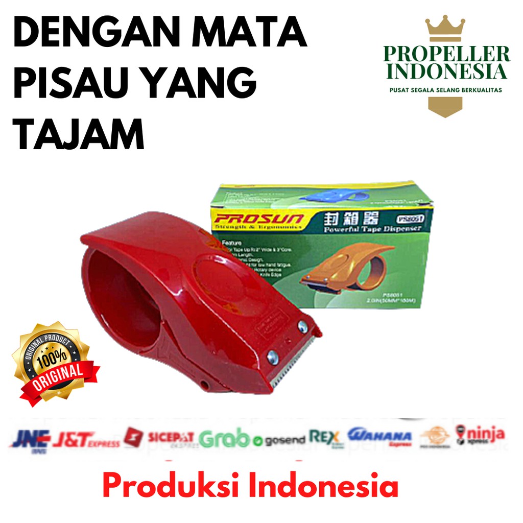 Tempat Lakban Tape Dispenser Lakban Rollan Lakban 2Inch Plastik