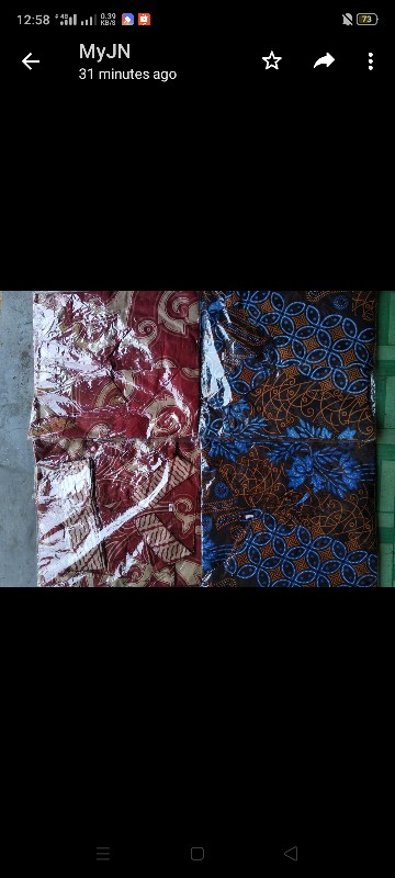 Maura Couple - Sania Ruffle Batik Couple Ori Ndoro Jowi Dnt Garansi Termurah  Shopee -shopashop