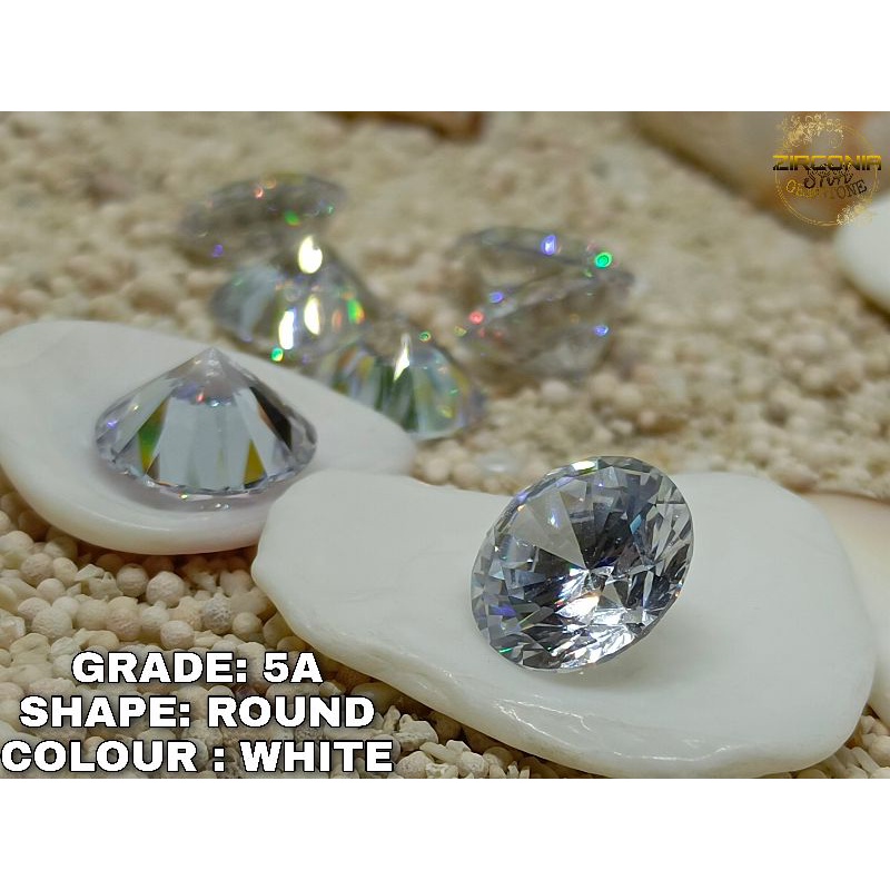 5A CUBIC ZIRCONIA Shape Round