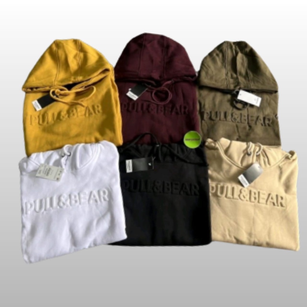 Sweater Hoodie Pull And Bear Premium Unisex Bahan Tebal