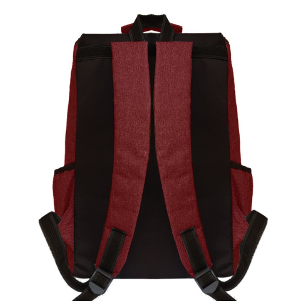 SHOPEE 6.6 SUPER SALE!! Backpack Korea Tas Ransel Sekolah SMP SMA dan Kuliah Tas Punggung Backpack Laptop LM-45 - Red