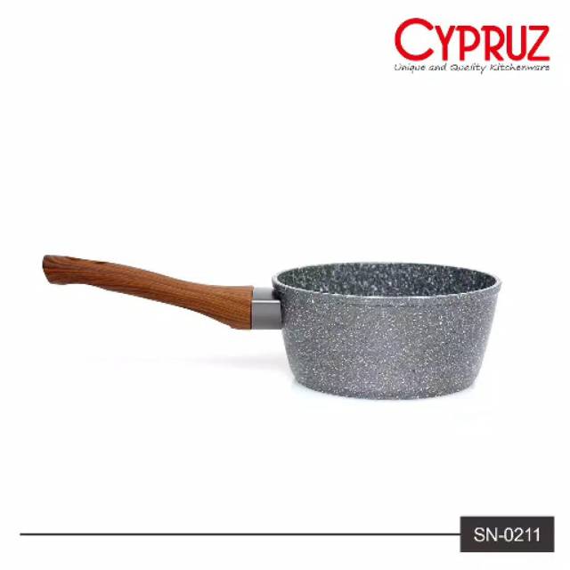 SAUCE PAN CYPRUZ MARBLE INDUKSI 16CM ORIGINAL SN-0211