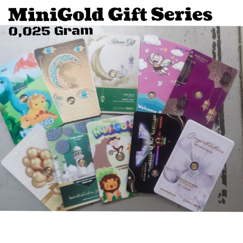 Emas Mini Gold 0,025 gram