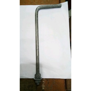 Jual Bolt Anchor / Baut Angkur M12 X 30cm Hotdip Galvanis Plus Mur ...