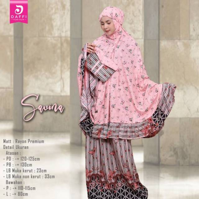 MUKENA KATUN / MUKENA SAVANA ORI DAFFI