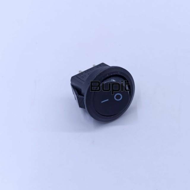 Saklar Switch Bulat 2Pin On Off 18 mm