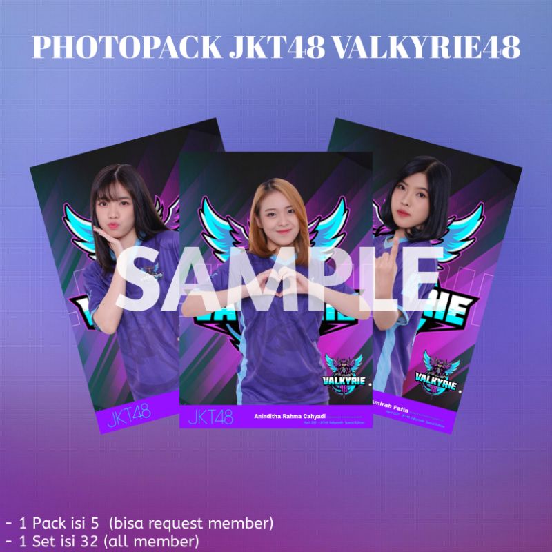 Photopack JKT48 Valkyrie48