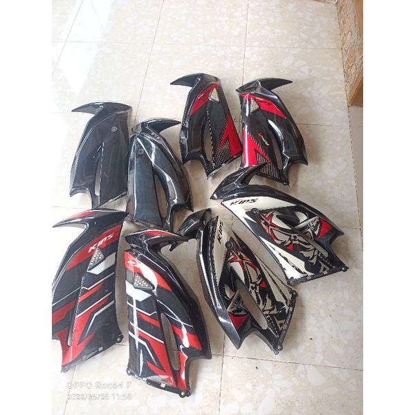 sayap fairing depan ninja rr new original kanan kiri