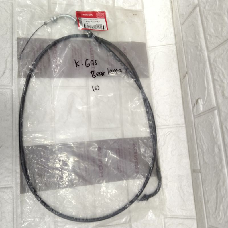 KABEL GAS BEAT KARBU ORIGINAL AHM 17910-KVG-901