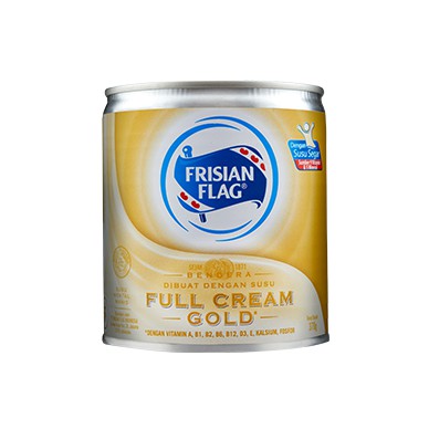 Susu Kaleng Bendera Frisian Flag GOLD 370 gr