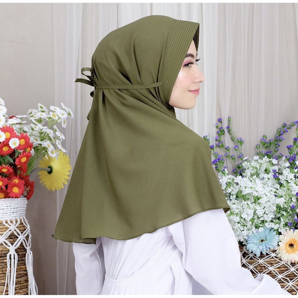 Khimar Anisa / Hijab Instan Bergo Maryam Pet